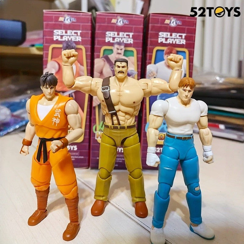 52toys Capcom Final Fight Boneco de Ação 3,75 polegadas Modelo Soldado Legal Brinquedo Para Amantes de Jogos Decoração Presente Surpresa Em Estoque