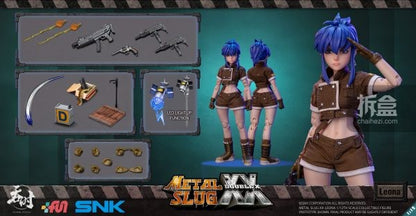 TUNSHI STUDIO Original Metal Slug Series Boneca de Pano de 6 polegadas Leona Clara Ralph Action Figura de Mobilidade Articulada Modelo de Brinquedos Presentes