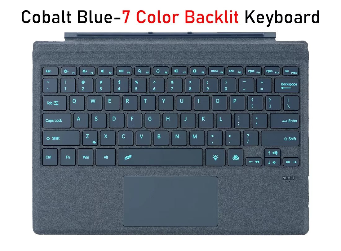 Wireless Bluetooth Keyboard For Microsoft Surface Pro 3 4 5 6 7 7+,Detachable Slim Type Cover Keyboard Trackpad For Surface Pro
