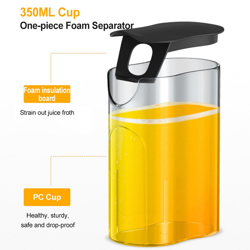 Espremedor de Laranja Elétrico 400W Liquidificador de Frutas e Vegetais Espremedor de Limão Máquina de Suco Multifuncional Eletrodomésticos 110/220V