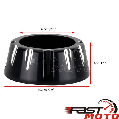 Motorcycle 2-into-1 Exhaust Mufflers Tip End Cap For Harley Softail Low Rider ST FXLRST FXLR FXLRS Standard FXST Street Bob FXBB