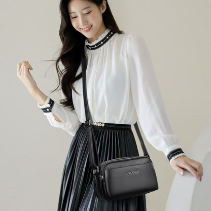 Genuine Brand Luxury Crossbody Bag Women Bags Handbags Designer Soft PU Leather Top Quality Casual Ladies Shoulder Messenger Sac