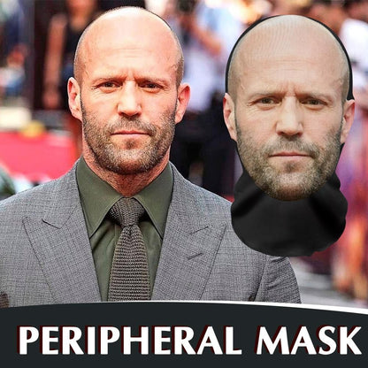 John Pork Smiling Interesting 3D Printed Seamless Mask Head Cover Party Cosplay Props UV Protection Shield Ronaldo Pattern Gift