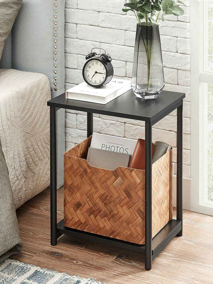 VASAGLE Side Table, Small End Table, Nightstand for Living Room, Bedroom, Office, Bathroom