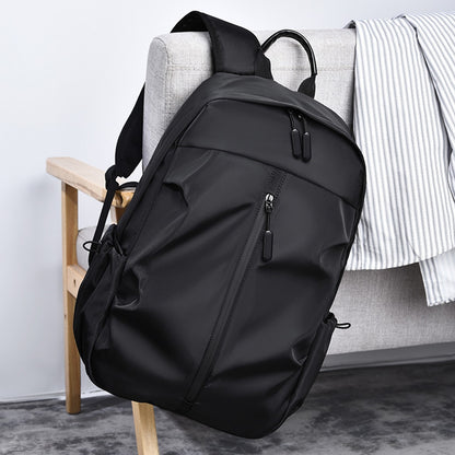 Mochila Masculina Casual de Grande Capacidade para Viagem com Carregamento Leve Impermeável para Computador Mochila Escolar Unissex para Estudantes