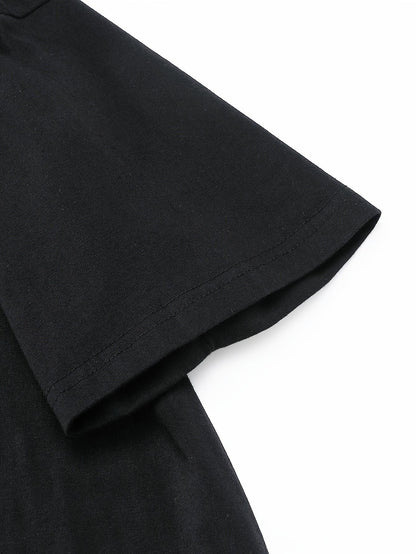 Men's Fashion Hip-hop T-shirt Pink Leopard Print T-shirt Short Sleeve T-Shirt Casual Suit Sports Streetwear Male Clothes