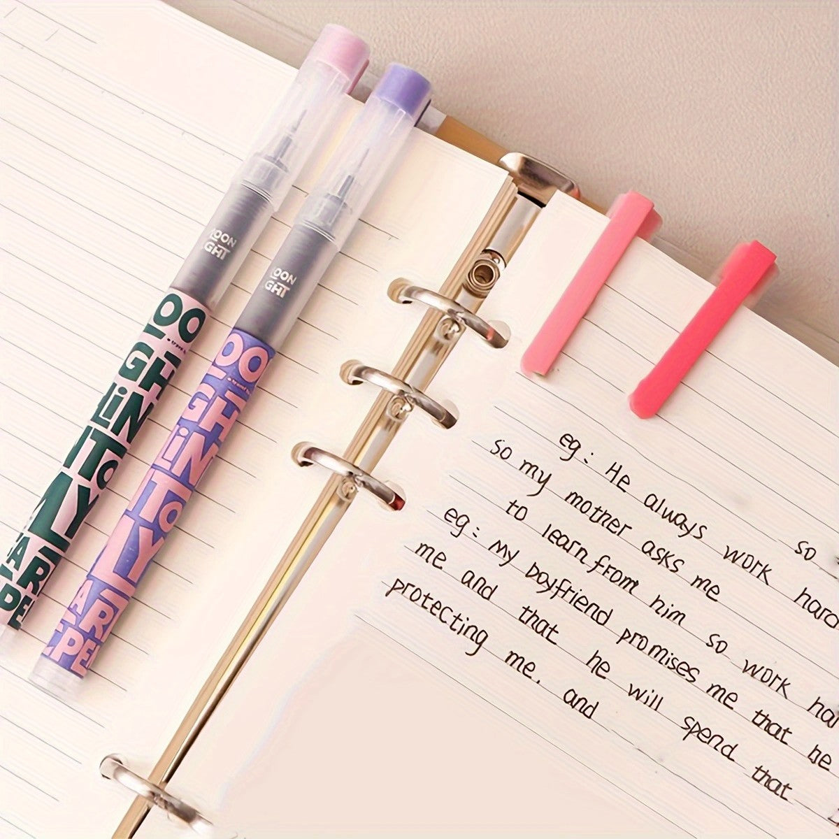 9pcs Quick-Drying Ink Ballpoint Pen - 0.5mm Ultra-Fine Point - Liquid Ink - Black Ink - School & Office Supplies