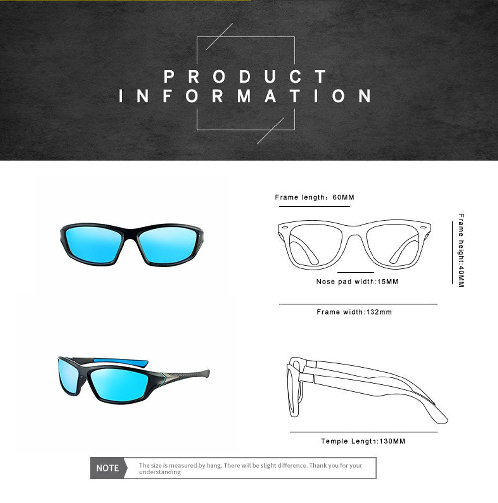 2025 Unisex 100% UV400 Polarised Driving Sun Glasses For Men Polarized Stylish Sunglasses Male Goggle Eyewears