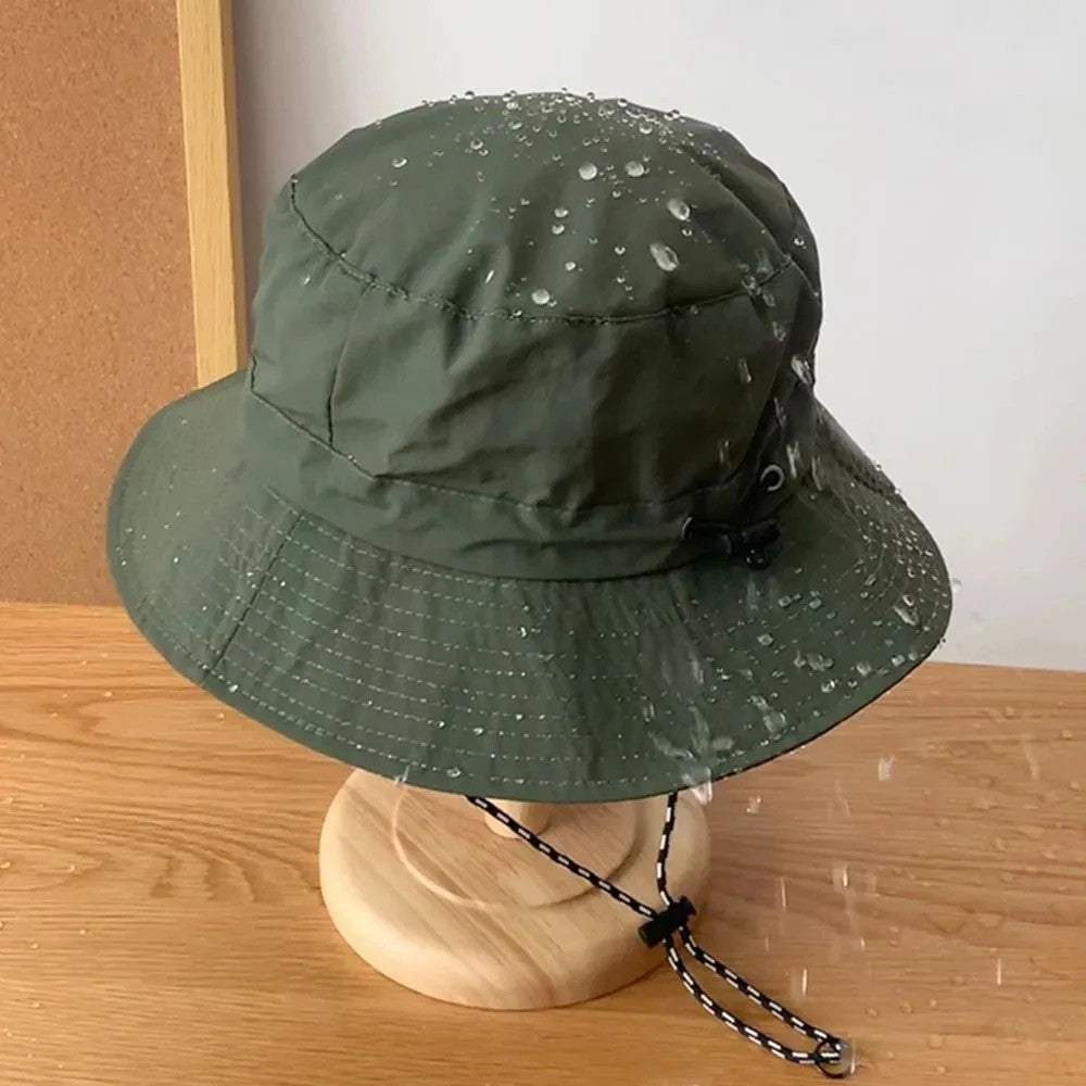 Fisherman's hat, storage bag, basin hat, summer thin design, quick drying outdoor hiking hat, men's and women's sun hat