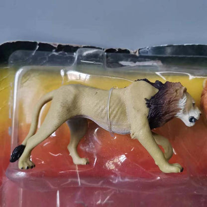 Conjunto de Bonecos de Ação Disney O Rei Leão - Jovem Simba Nala Scar Pumbaa Timão Bonecas Colecionáveis de Anime Brinquedos de Presente para Crianças