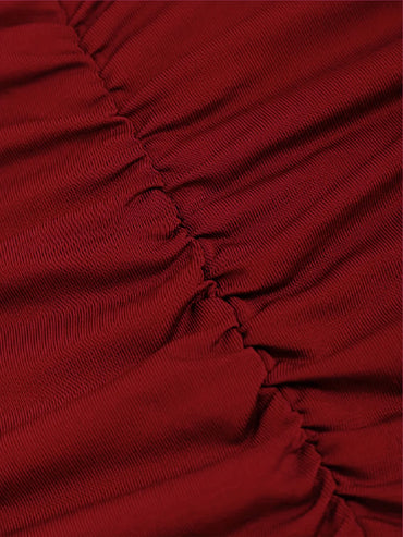 Autumn and winter style new women's plus size show waist hip sexy wear vertical design half skirt