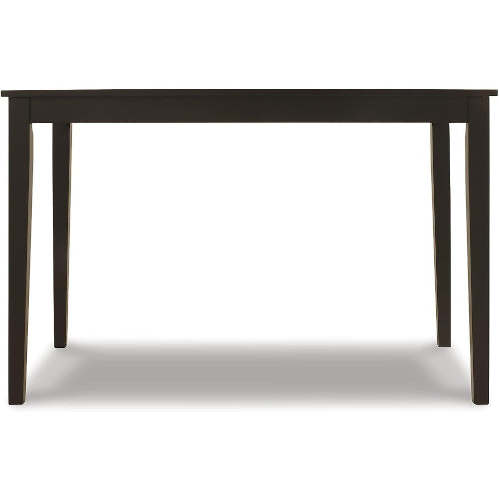 Ashley Kimonte Signature Rectangular Black Dining Table