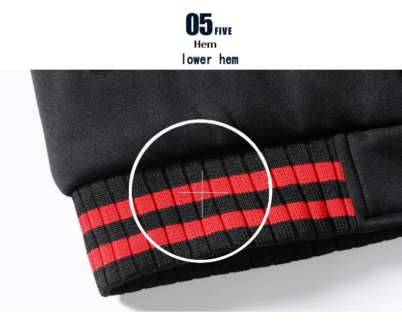 2025 Winter Men's Tracksuit Set Hooded Fleece Lined Jogging Suit Hoodie+Pants Casual Outfits Sportswear Fashion Men's Clothes