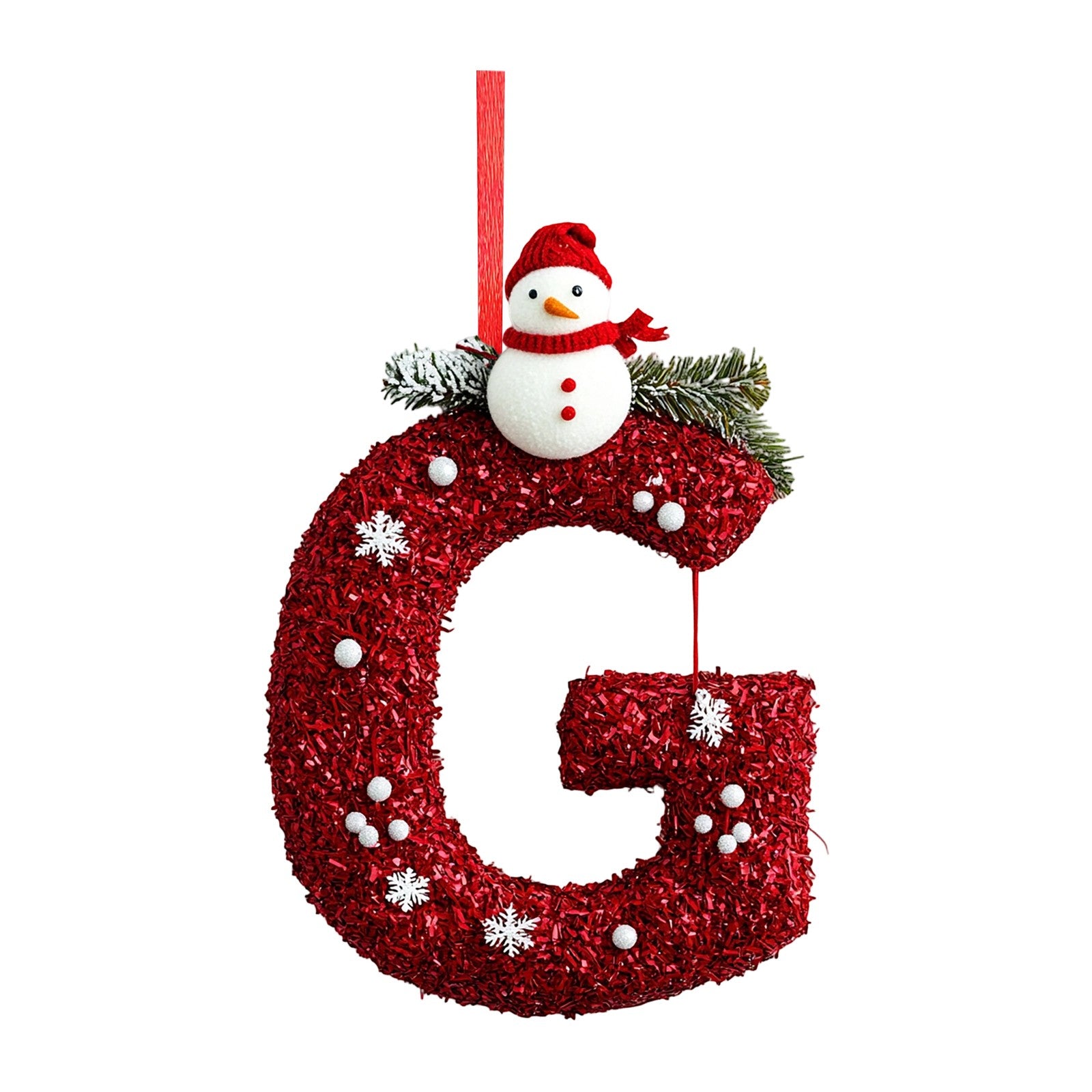 26 Letter Christmas Tree Hanging Personalized Christmas Letter Decoration Holiday Ornaments Christmas Tree Ornaments 2025