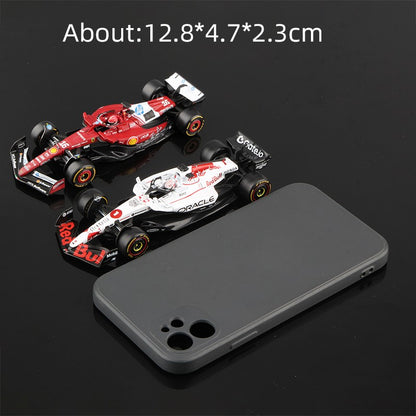 Bburago 1:43 Modelo F1 Com Capacete 2025 Liga Miniatura Diecast Carro de Corrida Fórmula Brinquedo MCL39 W16 SF25 RB21