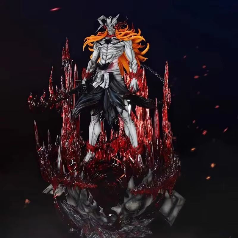 Anime Boneco de Ação 33cm Kurosaki Ichigo Ulquiorra Cifer Série Bleach 1:1 Modelo de Mesa Colecionável Brinquedo Infantil Presente de Natal
