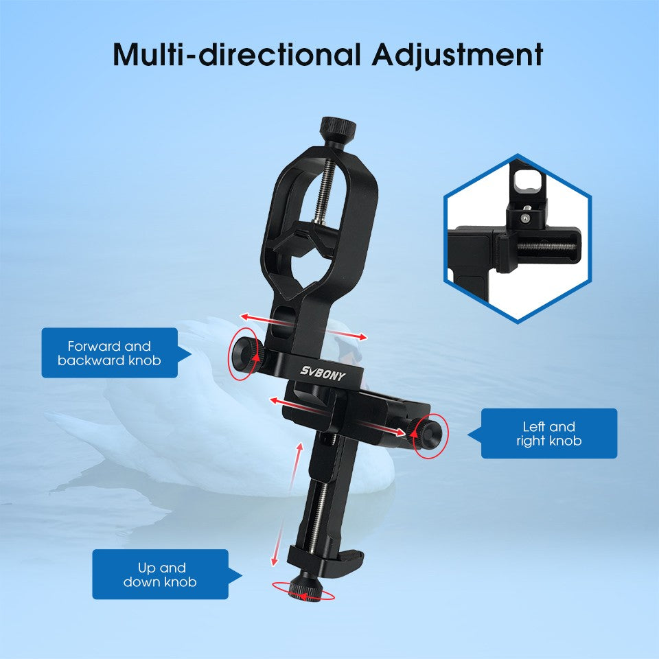 Telescópio/Luneta Compacto Svbony SV41Pro 28-84x80mm Mini Maksutov para Observação de Aves, Uso Terrestre e Astronômico
