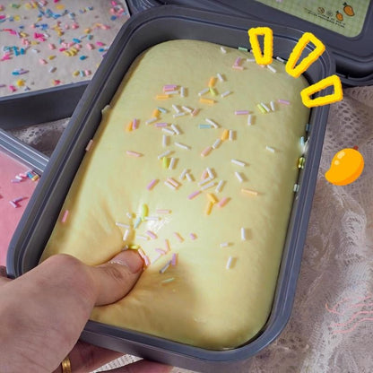[CL]1Pc Box Cake Toy Slow Rising Squeeze Toy Butter Ice Cream Box Fidget Toy Anti Stress Release Hand Relax Gift[CL]