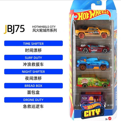 Hot Wheels X Formula 1 1/64 Collectible Car Toys 5 Packs Haas F1 Team Kick Sauber F1 Team Moneygram Theme Vehicle Gifts For Fans