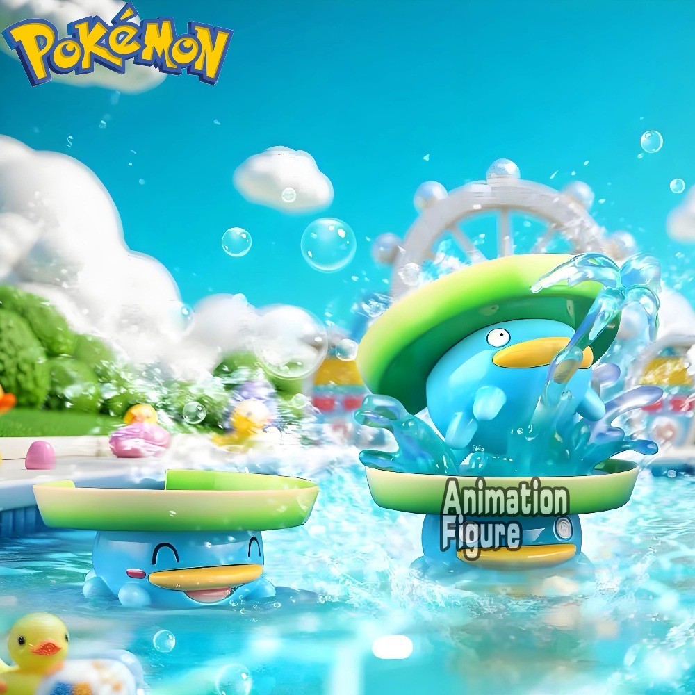 Bonecos de Ação de 3-5cm de Anime Pokémon Lotad, Brinquedos Colecionáveis de PVC, Modelo para Crianças de Presente