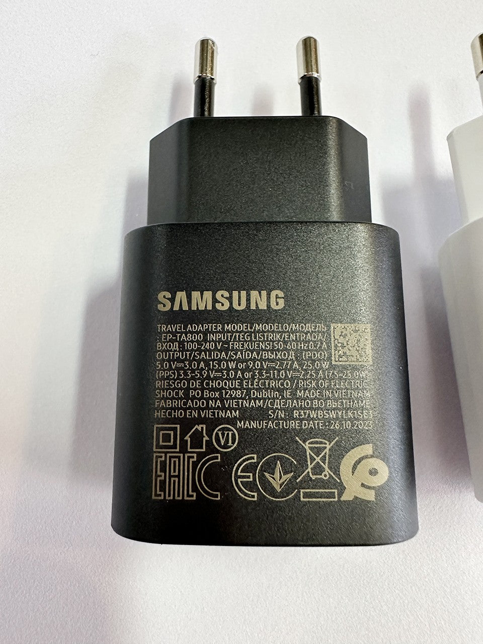 Original Samsung 25W Charger PD Type C Wall Chargeur Galaxi Z Fold 6 5 Z Flip 4 S25 S24 S23 A05s A54 A24 A23 M54 M13 M22 M32 M53