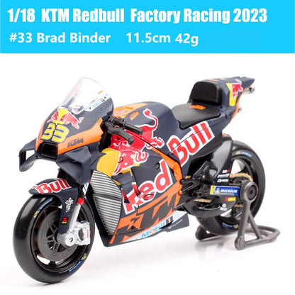 1/18 Maisto KTM RC16 Redbull Ducati GP21 GP22 GP23 GASGAS Honda RC213V Repsol Yamaha YZR-M1GP Moto Modelo de Corrida