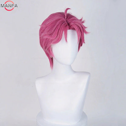 Current fashion trend music singer team role-playing wig Heat Resistant Synthetic Hair Anime Wigs +Wig Cap