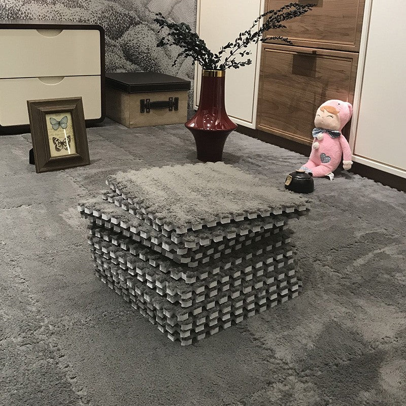 Soft Plush Children's Mat Baby Play Mat Baby Toys Eva Foam Puzzle Carpet In Children's Room Keep Warm Playmat 30*30*1CM