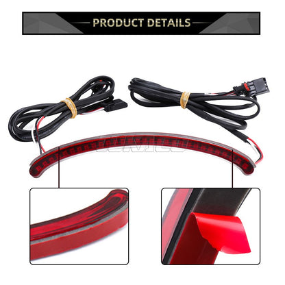 Para Harley Softail Fat Bob FXFBS 114 FXFB 2018-2022 Luz Traseira de Para-lama de LED de Motocicleta Luz de Freio Pisca-alerta Luz de Circulação Peças