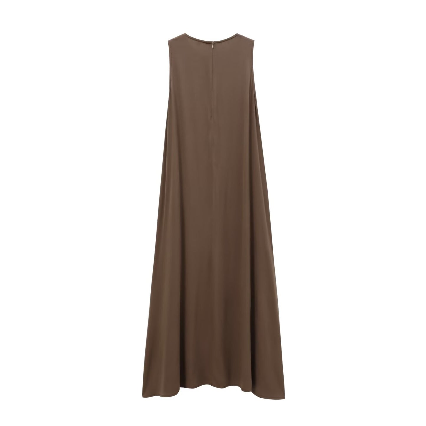 2024 Autumn and Winter New Arrivals Women's Simple Loose Round Neck Sleeveless V