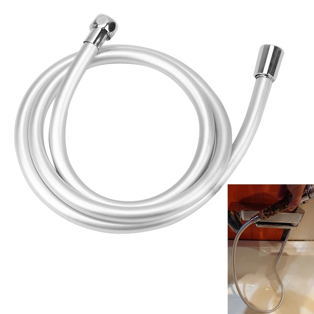 Mangueira de Chuveiro de Mão em PVC Universal Flexível Anti-torção à Prova de Explosão Tubo de Água Extensão de Mangueira de Torneira de Banheiro em PVC