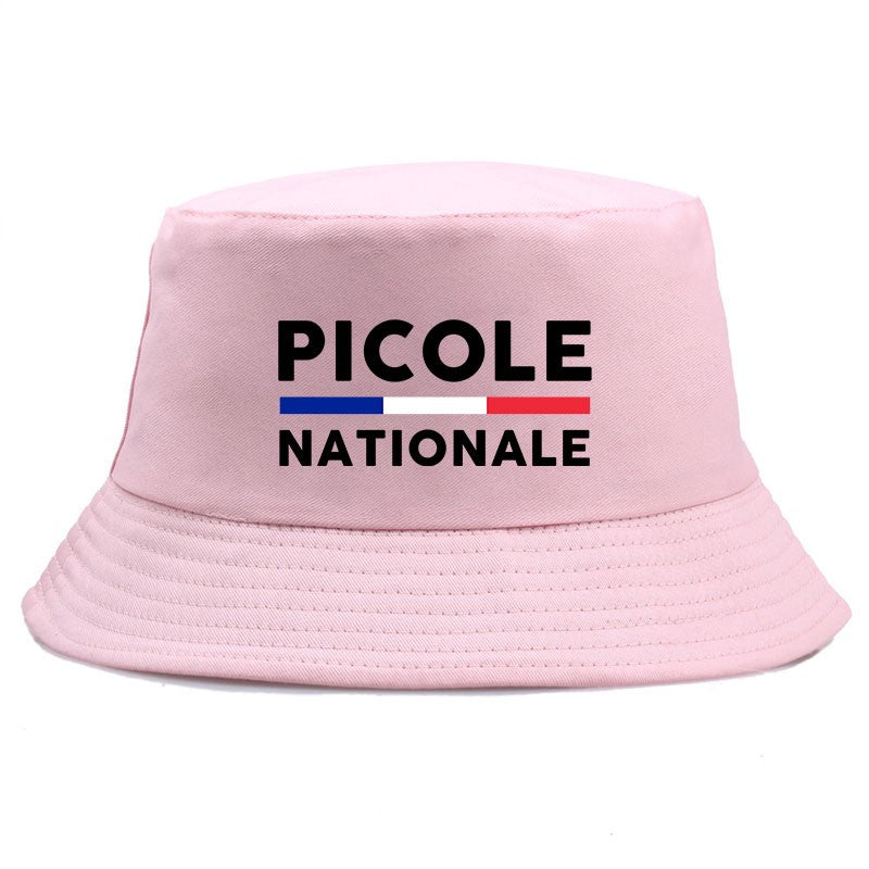 Summer Picole Nationale Bob Man Reversible Bucket Hat Women Cotton Fisherman Cap Unisex Outdoor Sport Sun Activities Panama