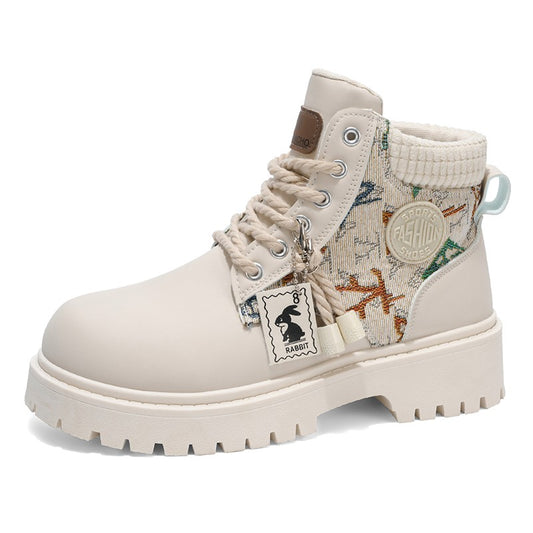 Men's boots four season classic big head casual boots soft sole non-slip breathable Joker high-top outdoor comfort tooling boots