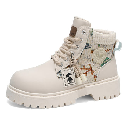 Men's boots four season classic big head casual boots soft sole non-slip breathable Joker high-top outdoor comfort tooling boots