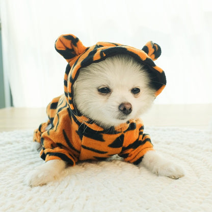 Roupas de cachorro de estimação macias e quentes de lã, macacões para cães, roupas de estimação para cães pequenos, roupas de cachorrinho e gatos, casaco de fantasia para Chihuahua Yorkshire