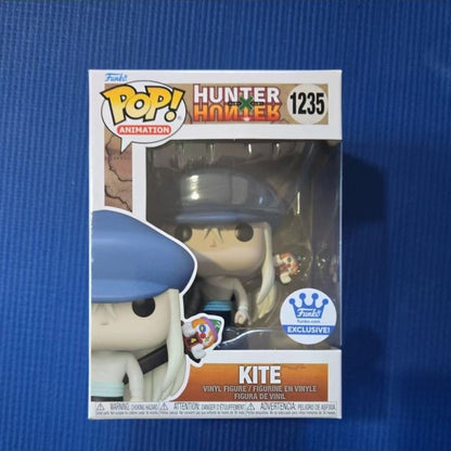 Hunter X Hunter Funko Pop Action Doll Model Anime Killua Zoldyck Kite Bisky Netero Sculpture Dolls Limited Edition Model Toys