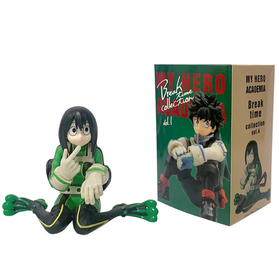 Em Estoque Novo Anime My Hero Academia Midoriya Izuku Bakugou Katsuki Ochaco Uraraka Bonecos de Anime Brinquedos para Crianças Presente de Natal