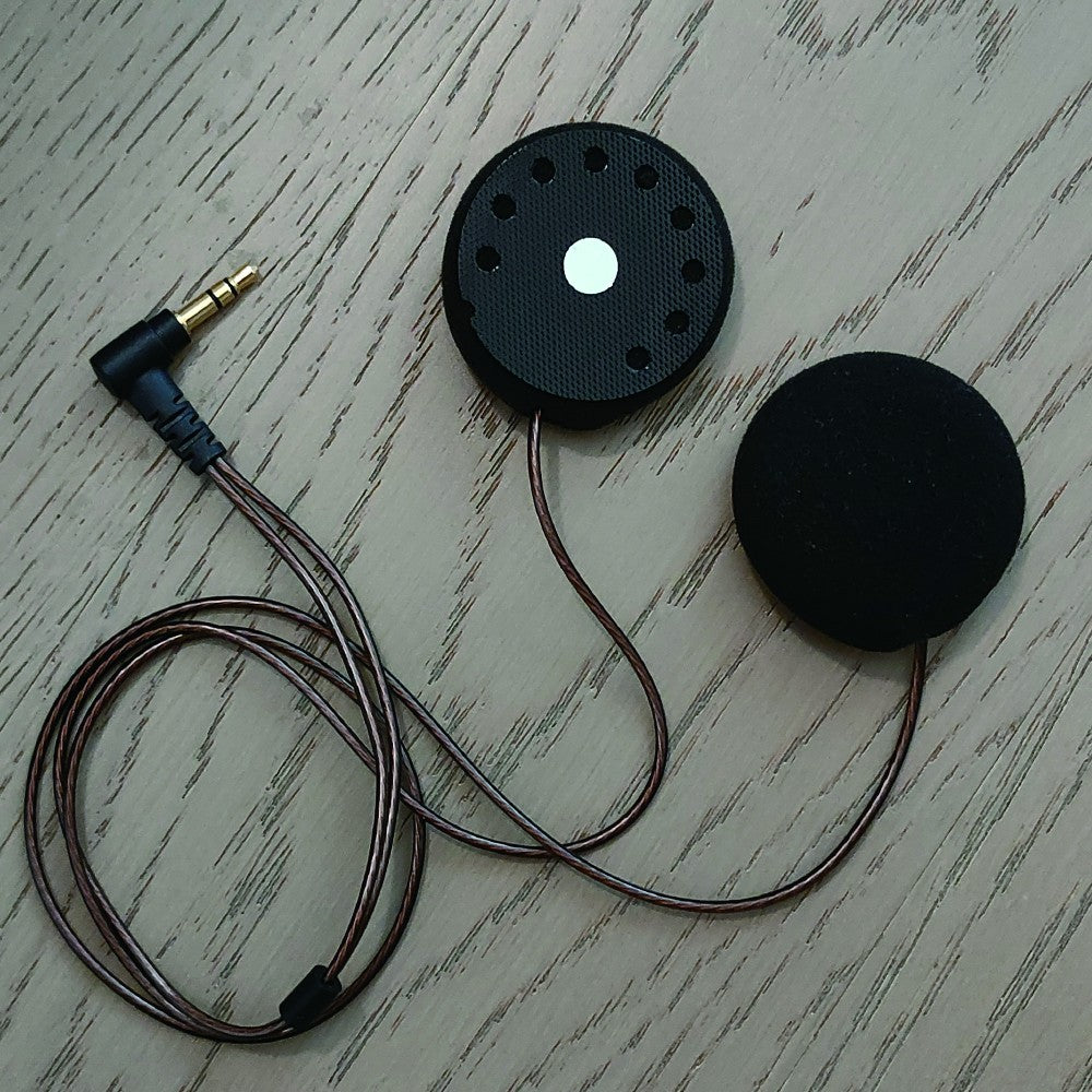 ELFINEAR Helmet Speakers Compatible With RESO/CARDO/ASMAX Devices Compatible with All 3.5mm Communicators