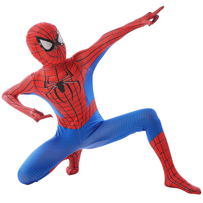Anime Superhero Costume Miles Morales Cosplay Zentai Bodysuit Halloween Costumes Kids Superhero Costumes Movie Characters