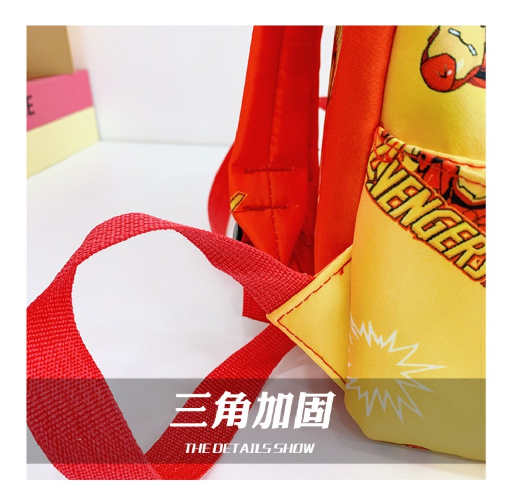Mochila Infantil Homem-Aranha Marvel Desenho Animado Mochila Escolar Legal Estilosa para Meninos e Meninas Leve Casual Mochila de Jardim de Infância para Crianças