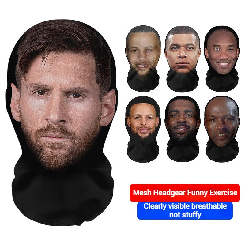 3D Mask Realistic Face Masks Mascaras Realistic Mask Cosplay Prop Funny Mesh Mask Full Face Headwear Mascaras Realistas De Caras