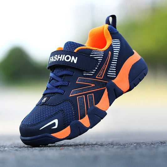 White Breathable Children Walking Shoes Summer Mesh Casual Sneaker for Kids Boys Outdoor Sport Tennis  Anti-Slip