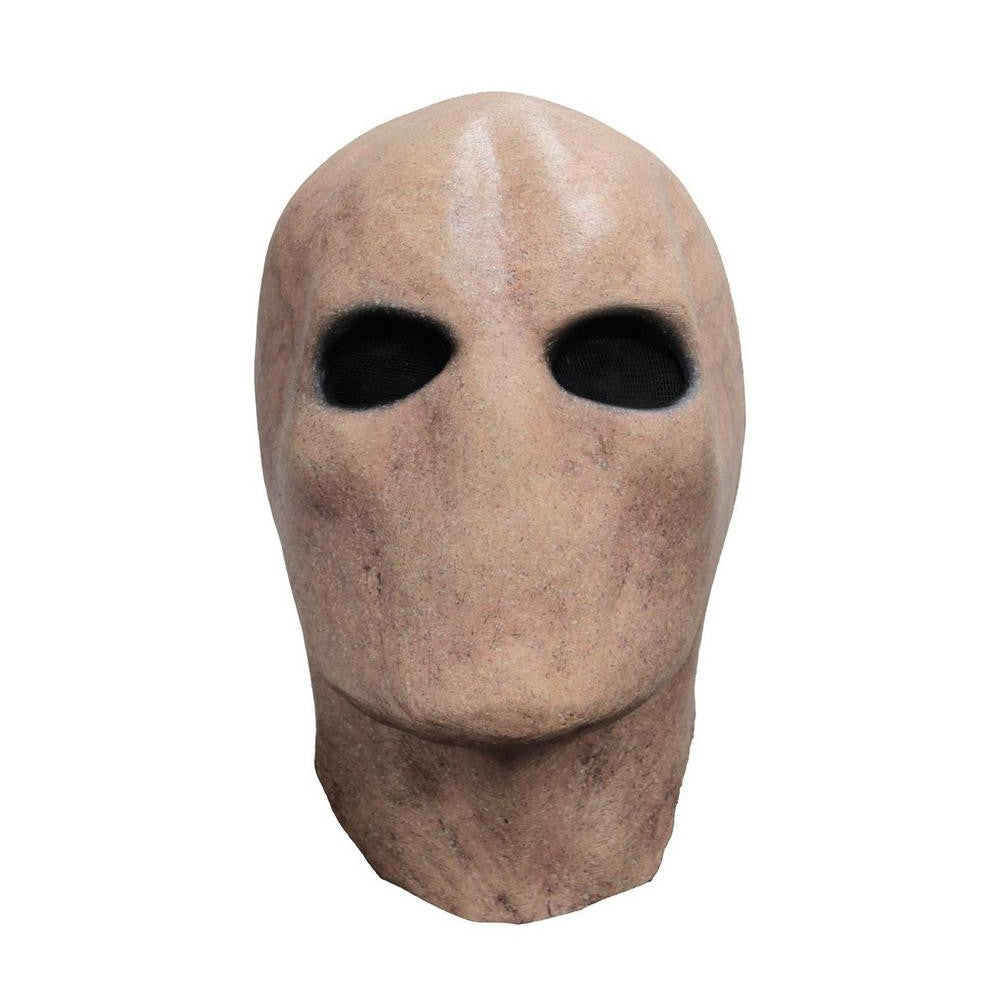 Slenderman Mask Cospaly Creepy Horror Faceless Man Alien Skull Latex Helmet Halloween Carnival Party Costume Props