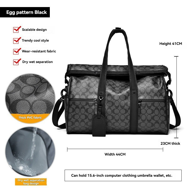 Large Duffle Bag for Travel Waterproof Gym Duffel Bag Men Durable Carry on Weekender Overnight Sports Luggage Weekend  Workout