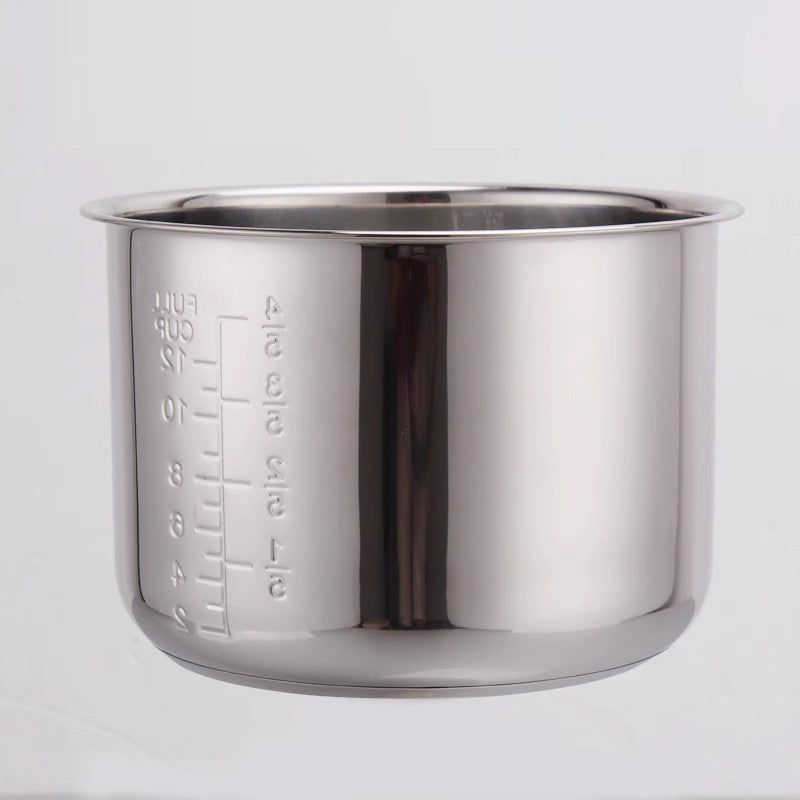 6 Liters160 Electric Pressure Cooker Liner Stainless Steel 304 Food Grade Multi-Bowl Soup Porridge Pot Bile Cooker Accessories