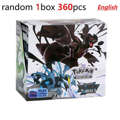 Divertido 360 Cartas Pokémon TCG Escarlate e Violeta Evoluções Prismáticas 151 Prism 36 Pacotes Caixa de Booster Pokémon Carta Colecionável