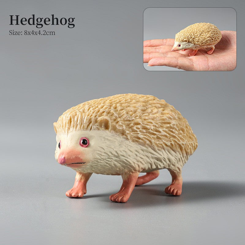 Conjunto de Brinquedos Montessori de Animais Selvagens - Leão Elefante Antílope Miniaturas de Animais Figuras de Ação Zoológico Presente Educacional para Crianças