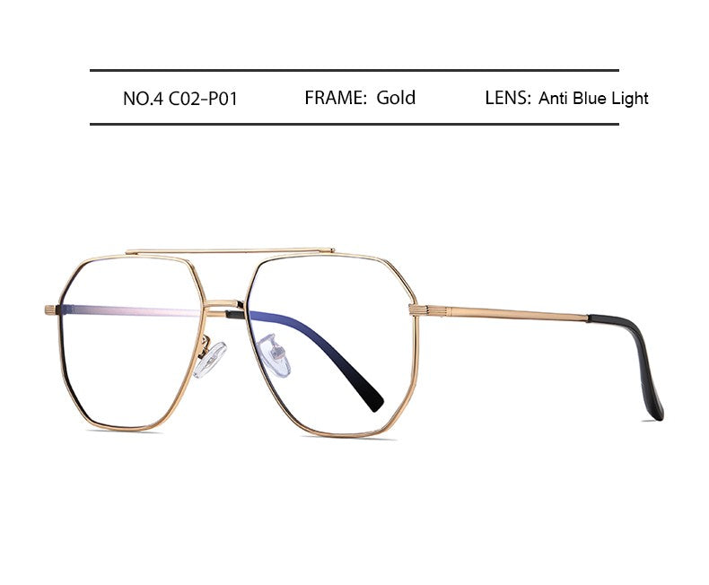 Men Reading Glasses Prescription Eyeglasses Frame CR39 Optics Lenses Myopia Presbyopic Eyewear Women Blue Light Blocking Glasses