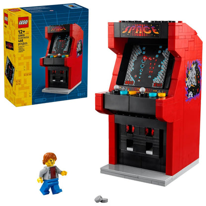 Máquina de Fliperama LEGO® (40805) Minifigura LEGO Jogo Retrô para Crianças a partir de 12 Anos Fãs Adultos 468 Peças Presente de Aniversário e Natal