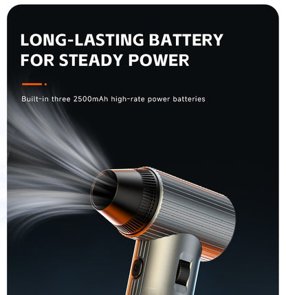 ADINKAM Upgraded Stepless High-Efficient Jet Fan Blower OEM-Style 500g Wind Pressure Super Power Car House PC Cleaning Tools